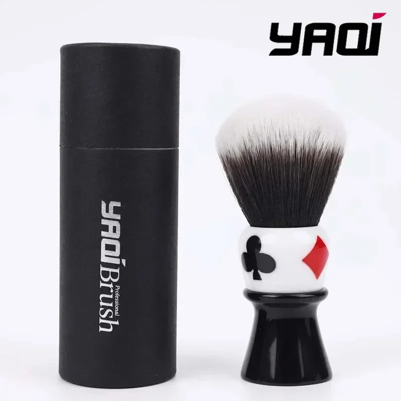 Nasser Rasierpinsel Kunsthaar Harzgriff Husky Knot Herren YAQI Casino Clubs 26mm Image