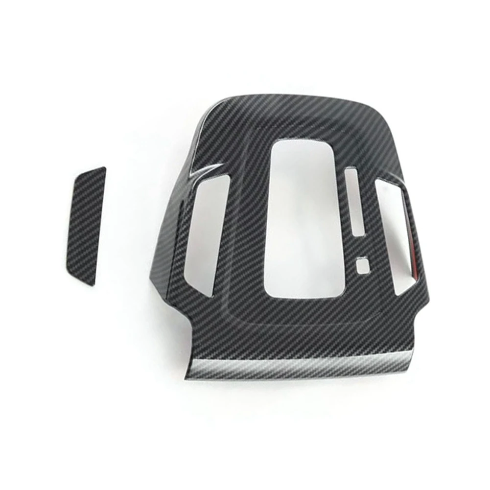 Auto Carbon Faser Zentrale Steuerung Getriebe Shift Panel Aufkleber Innen Modifikation für Ford Focus 2022 2023 Image