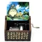 2025 HOT NEW Wooden painted music box, Totoro music gift, ornament, light luxury wooden hand cranked music box