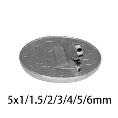 10/20/50 PCS Multi-Size Mini Fridge Magnets Kit (2x1, 3x1, 4x1, 5x1, 6x1 mm) - Small Refrigerator Magnets Bulk for Whiteboard, O