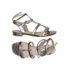 Esprit Damen Sandale, Gr. 36, gold, Kunstleder