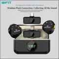 Microfono portatile con microfono lavalier wireless WIFIT adatto per iPhone, Android, streaming live mobile, registrazione di giochi
