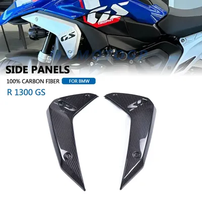 Für BMW R1300GS R1300 GS R1300 GS 2024 2025 100% Carbon Side Panels Verkleidungen Motorrad Zubehör