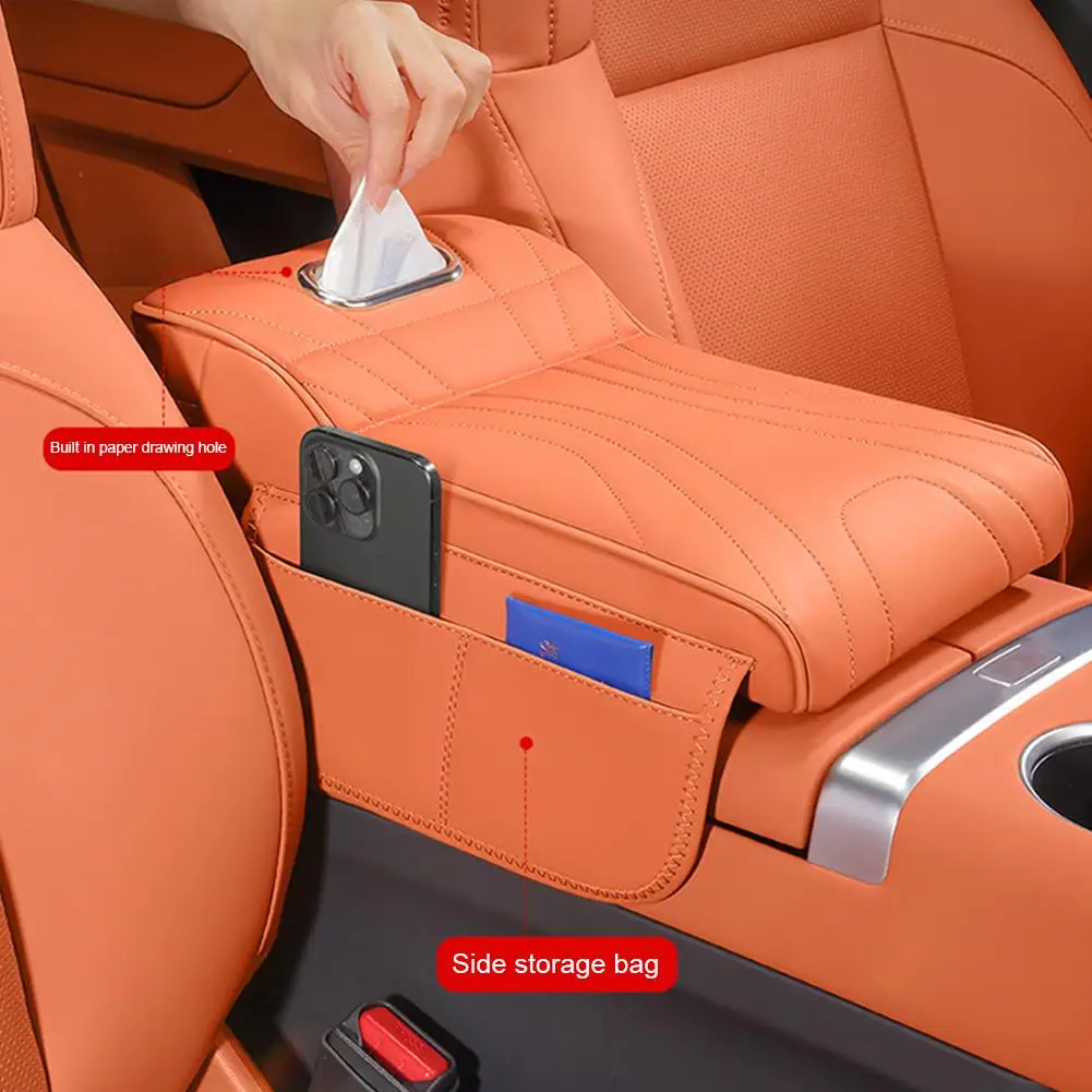 Zentrale Steuerung Erhöhung Pad Multifunktionale Für Haval H9 2rd 2024 2025 Schutzhülle Lagerung Tasche Auto Styling Zubehör Image