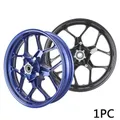 YZF-R1 2015-2022 Moto Cerchione Anteriore di Alluminio di CNC Per Yamaha YZF R1 2015 2016 2017 2018 2019 2020 2021 2022 Nero/Blu