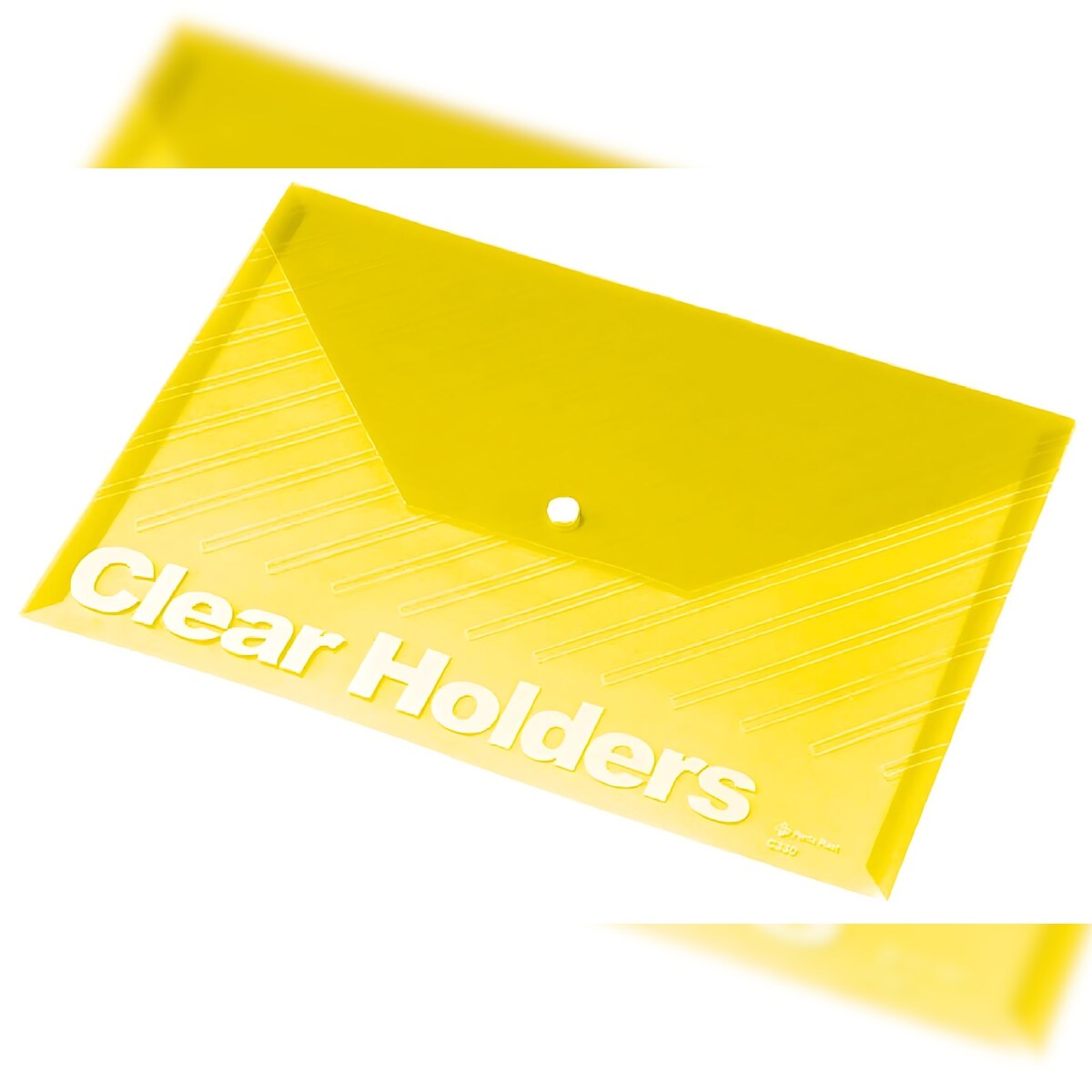 Dokumentenhülle A4 mit Druckknopf max. 120 Blatt gelb Image