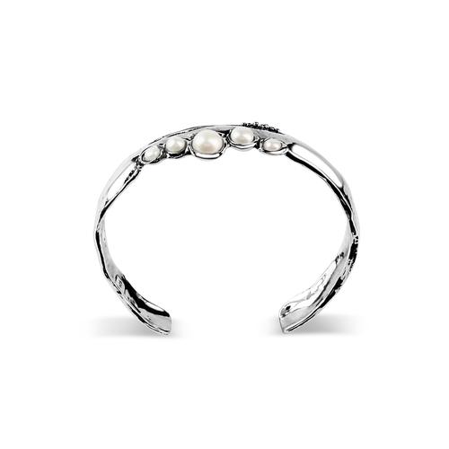 Armreif LADY, silber (silber 925, silber 925), Armbänder, Damen, Silber 925 (Sterlingsilber)