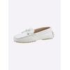 Slipper ANDREA CONTI, Damen, Gr. 39, weiß, Leder, Glattleder, sportlich, Schuhe