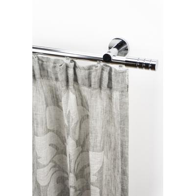 Gardinenstange GARESA "EASY", grau (chromfarben), B:65cm L:440cm Ø:20mm, Aluminium, Gardinenstangen Image