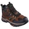 Schnürstiefel SKECHERS "ARCH FIT TARVER JOHN DEERE-LOADER", Herren, Gr. 43, braun (dunkelbraun), Leder, casual, Schuhe, Boots mit John Deere Harvester Collaboration