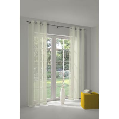 Vorhang WIRTH "Bettina" Gr. 4, beige (champagner), B:600cm H:120cm, Polyester, Gardinen, Store Image