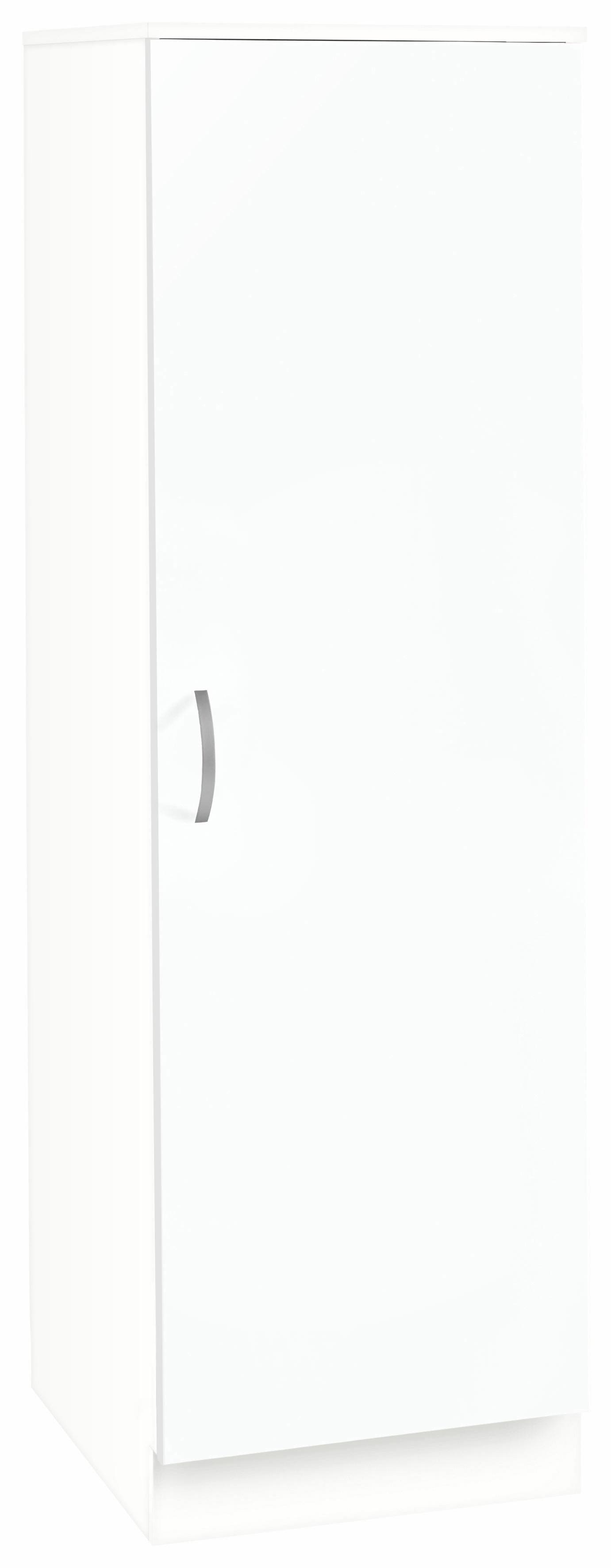 Vorratsschrank WIHO KÜCHEN "Flexi", weiß (front: weiß glanz, korpus: weiß), B:50cm H:165cm T:60cm, Schränke, Vorratsschrank