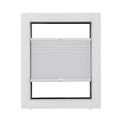 Plissee SUNLINES "Start-up Style Crush", weiß (weiß, weiß), B:57,5cm H:85cm, Obermaterial: 80% Polyester, 15% Metall, 5% Kunststoff, Plissees, nach Maß Image