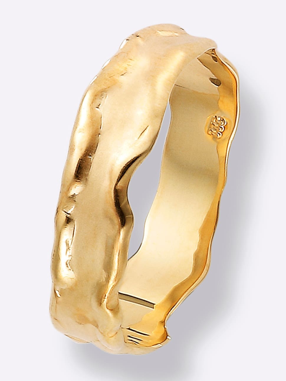 Fingerring LADY Gr. 19, gold (gelbgold 375), Fingerringe, Damen, 19, Metall Image