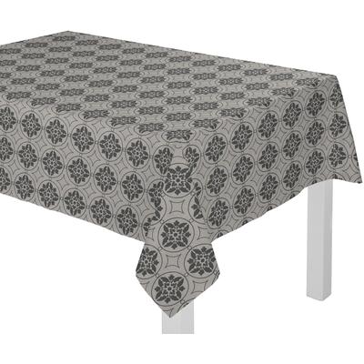 Tischdecke ADAM "Romantic Puligny" Gr. 6, schwarz, B:145cm L:190cm, Baumwolle, Tischdecken Image