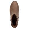 Stiefelette JANA, Damen, Gr. 42, grau (taupe), Textil, sportlich, Schuhe