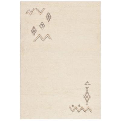 Teppich HEINE HOME Gr. 2, weiß (wollweiß), B:70cm H:25mm L:140cm, Wolle, Schurwolle, Teppiche Image