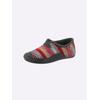 Hausschuh WALDLÄUFER, Damen, Gr. 39, rot (rot, gestreift), Textil, Basic, Schuhe