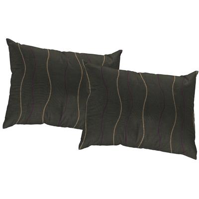 Dekokissen WIRTH "Sepino" Gr. 1, braun (braun, gemustert), B:40cm L:40cm, Polyester, Baumwolle, Dekokissen_Sitzkissen_Kissenhüllen, Kissenhülle ohne Füllung, 2 Stück Image