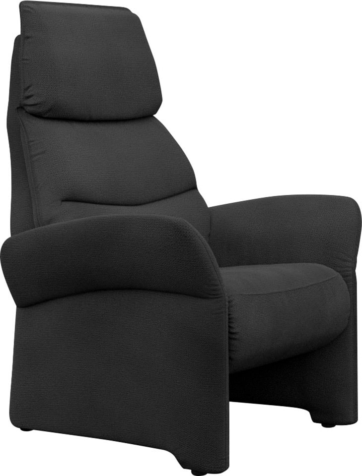 Relaxsessel ALINA "Savin", schwarz (schwarz xbo 10), B:84cm H:114cm T:86cm, Struktur fein XBO (100% Polyester), Sessel, Relaxsessel, in Größe S, Liegefläche 178 cm, verstellbar, optional mit Aufstehhilfe