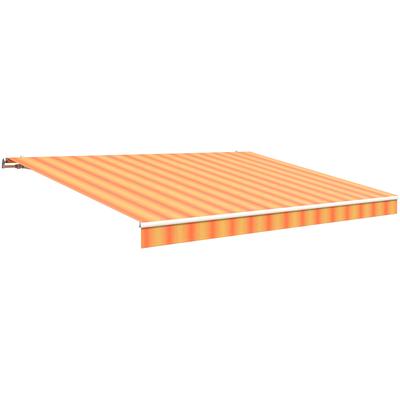 Gelenkarmmarkise WISMAR "Classic", orange (orange, gelb), B:400cm H:25cm, Polyacryl, Markisen Image