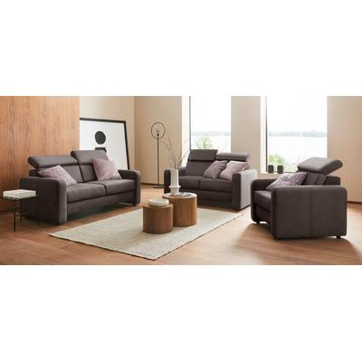 2,5-Sitzer SIT & MORE "Bologna", braun, B:173cm H:84cm T:93cm, Sofas, inklusive Kopfteilverstellung und Federkern Image