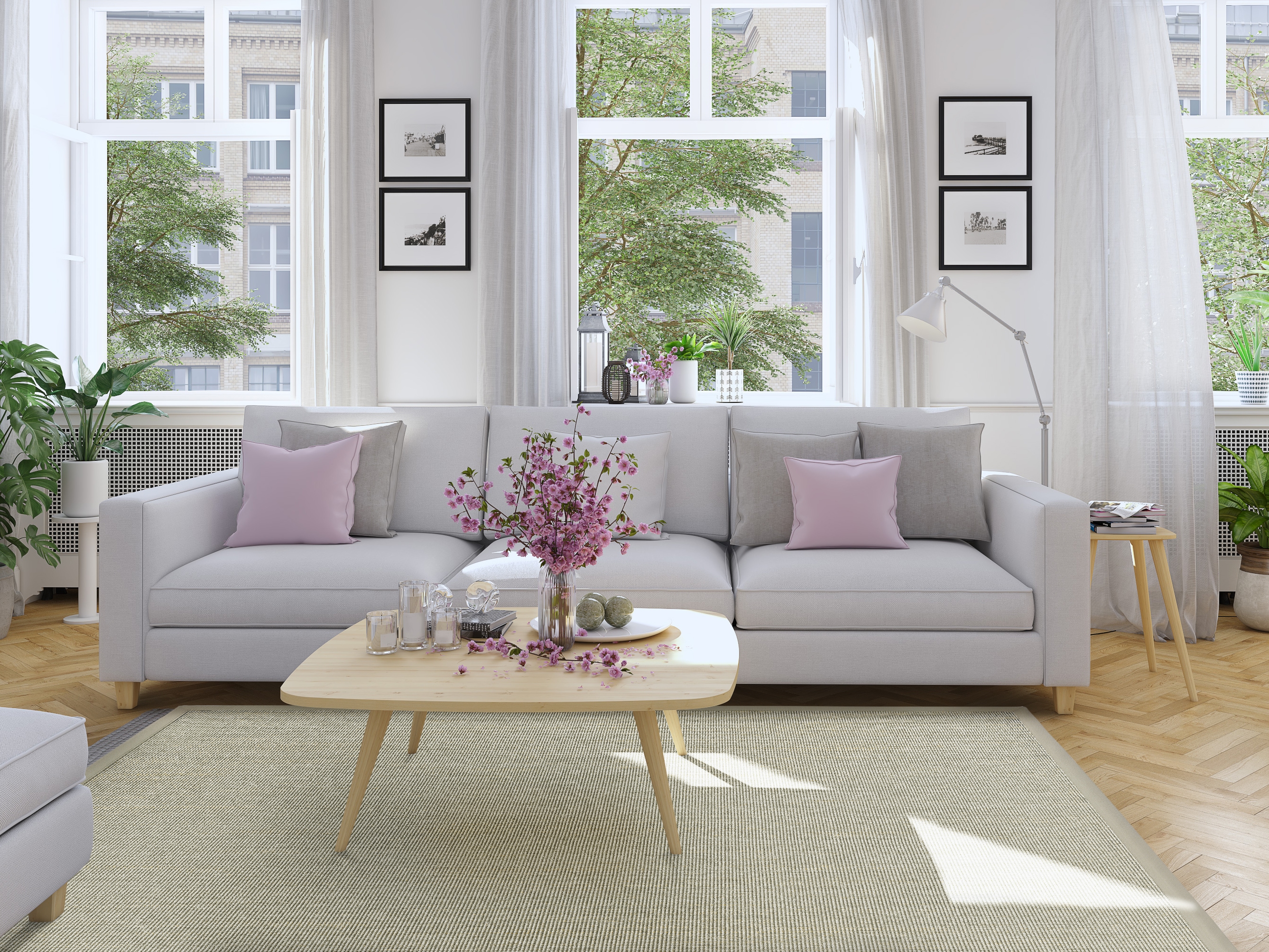 Sisalteppich DEKOWE "Mara S2 mit Bordüre Spezial", beige (beige mix), B:90cm H:5mm L:160cm, Sisal, Teppiche, Sisalteppich, 100% Sisal, auch als Läufer, Wohnzimmer Image