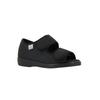 Sandale, Gr. 46, schwarz, Polyester, Schuhe