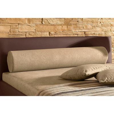 Nackenrolle MAINTAL, braun (cappuccino), L:116cm Ø:23cm, Polyester, Funktionskissen Image