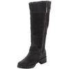 Stiefel SHEEGO, Damen, Gr. 44, schwarz, Leder, Schuhe