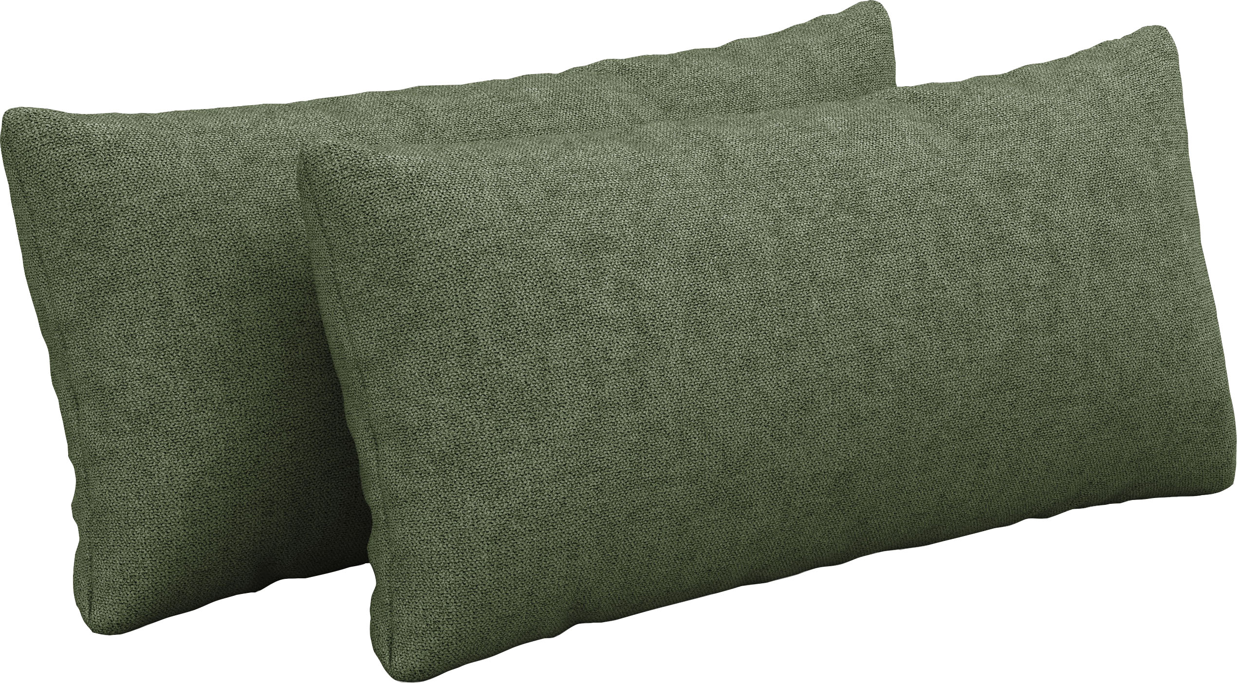 Auflagekissen SIT & MORE "Dance", grün (olive), B:60cm H:30cm T:10cm, 95%Polyester 5%Polyamid, Polsterauflagen