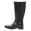Weitschaftstiefel SHEEGO, Damen, Gr. 43, schwarz, Leder, Schuhe