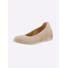 Ballerina CASUAL LOOKS, Damen, Gr. 42, beige, Veloursleder, sportlich, Schuhe