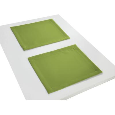 Platzset WIRTH "NEWBURY" Gr. 1, grün, B:35cm L:40cm, Obermaterial: 67% Polyester, 33% Baumwolle, Platzsets Image
