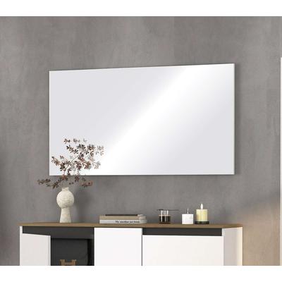 Garderobenspiegel INOSIGN "Mister Spiegel ganzflächig, Breite 120 cm", weiß, B:120cm H:65cm T:2cm, FSC-zertifizierter Holzwerkstoff, Spiegel, Garderobenspiegel, Flurspiegel, Dielenspiegel, Wandspiegel Image