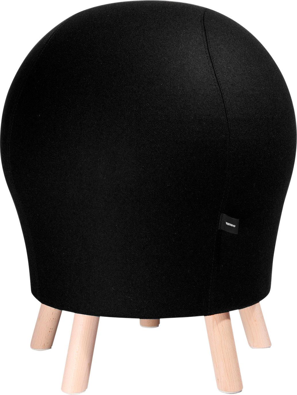 Arbeitshocker TOPSTAR "Sitness 5 Alpine", schwarz, B:45cm H:62cm T:45cm, Hocker