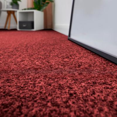 Teppichboden ANDIAMO "Invita, Nadelvlies, Made in Belgium", rot, B:200cm H:5mm L:200cm, Kunstfaser, Teppiche, melierte Optik, Breite 200 cm oder 400 cm, robust & strapazierfähig Image