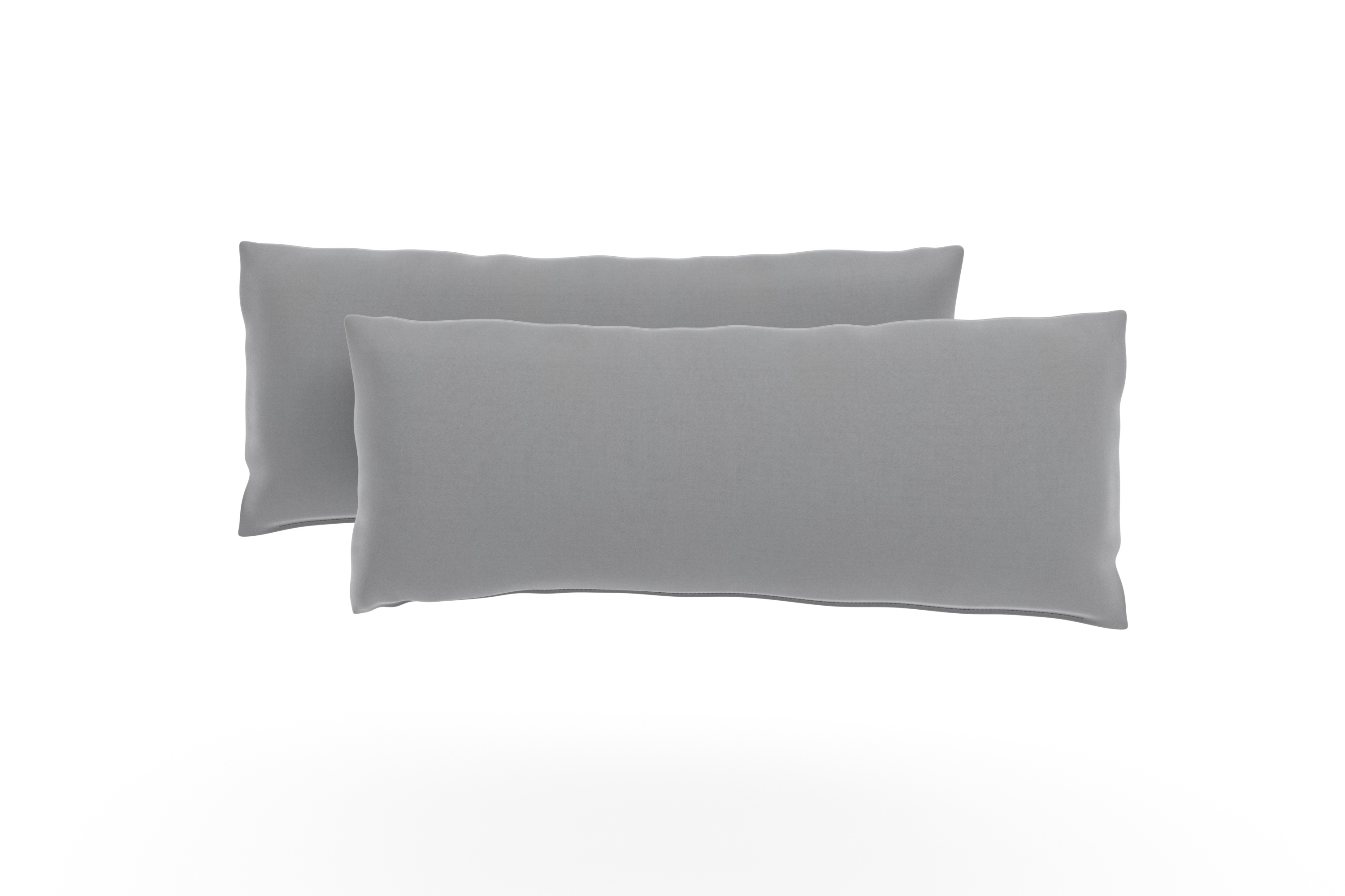 Polsterauflage SIT & MORE "Olsen", grau (hellgrau), B:65cm H:25cm T:10cm, 100% Polyester, Polsterauflagen Image