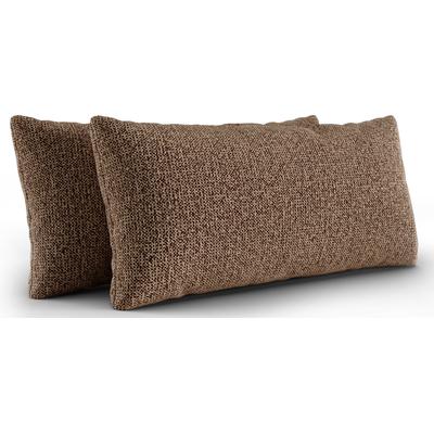 Polsterauflage SIT & MORE "Kolding", rosa (kupfer), B:60cm H:30cm T:8cm, 100% Polyester, Polsterauflagen, 2er Kissen-Set wahlweise in zwei Größen Image