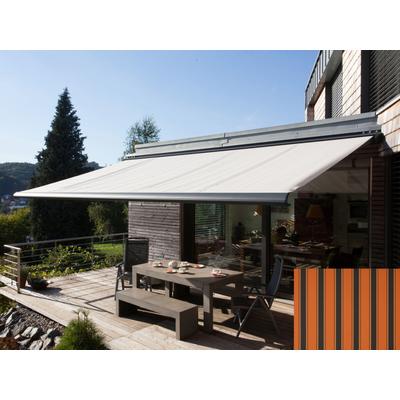 Kassettenmarkise WISMAR "Classic S-Compact", orange (orange, braun), B:300cm, Polyacryl, Markisen, Breite: 300 cm, Ausfall: 250 cm Image