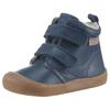 Lauflernschuh NATURINO "WIGGHI VL", Kinder, Gr. 29, blau (navy), Nappaleder, casual, Schuhe, Barfußschuh mit Warmfutter, Größenschablone zum Download
