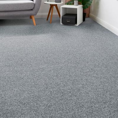 Teppichboden ANDIAMO "Invita, Nadelvlies, Made in Belgium", grau (hellgrau), B:400cm H:5mm L:1200cm, Kunstfaser, Teppiche, melierte Optik, Breite 200 cm oder 400 cm, robust & strapazierfähig Image