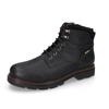Winterboots CAMEL ACTIVE, Herren, Gr. 47, schwarz, Leder, casual, Schuhe, Schnürstiefel mit Profilsohle und Warmfutter