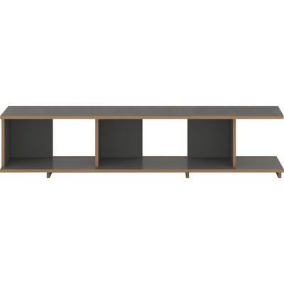 Mehrzweckregal TOJO "stell", schwarz, B:198cm H:44cm T:37,5cm, MDF, Regale, Standregal, verschiedene Module, die miteinander kombiniert werden können Image