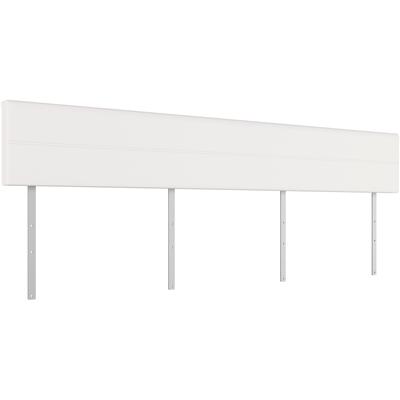 Rückenkissen PRIESS "Seitenkissen Kopfstütze Barkhausen", weiß, B:6cm H:30cm L:204cm, Funktionskissen, Passend für die Betten Barkhausen, 204 cm Image