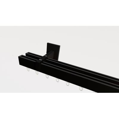 Gardinenstange INDEKO "Bern", schwarz, L:210cm, Gardinenstangen, Innenlauf Komplett-Set inkl. Gleitern und Montagematerial Image