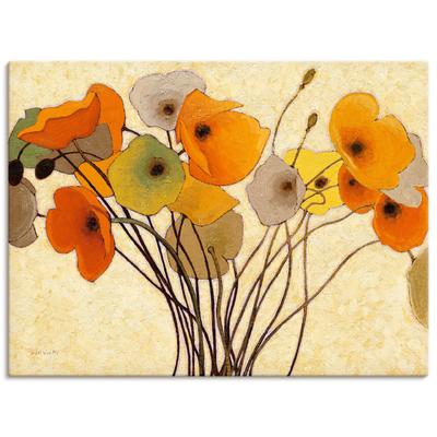 Wandbild ARTLAND "Kürbismohn I", orange (farbe bild(er): orange), B:40cm H:30cm, Canvas, Leinwand, Bilder, als Leinwandbild, Poster, Wandaufkleber in verschied. Größen Image