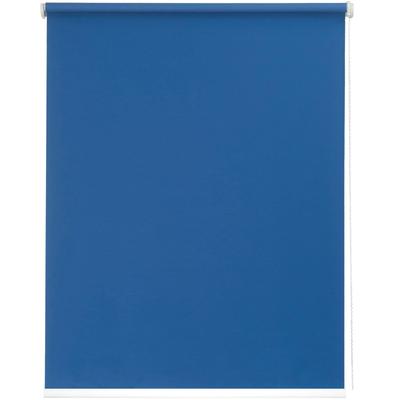 Seitenzugrollo SUNLINES "One size Style uni Verdunkelung" Gr. 5, blau, B:182cm H:180cm, Polyester, Kunststoff, Metall, Rollos, Made in Germany Image