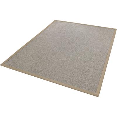 Teppichboden DEKOWE "Naturino RipsS2 Spezial", beige (natur), B:100cm H:8mm L:250cm, Kunstfaser, Teppiche, Flachgewebe, meliert, Sisal-Optik, In- und Outdoor geeignet Image