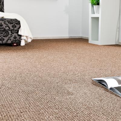Teppichboden ANDIAMO "Patras, Strukturschlinge, Made in Netherlands", braun, B:400cm H:8,5mm L:700cm, Kunstfaser, Teppiche, meliert, Breite 400 cm oder 500 cm, strapazierfähig & robust Image